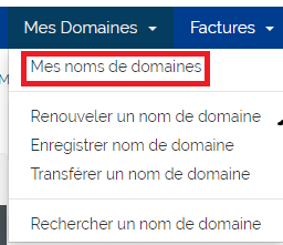 mes domaines mes domaines