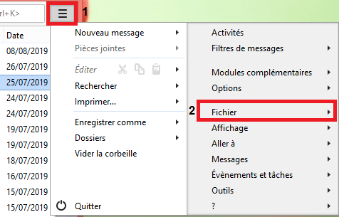 outil thunderbird